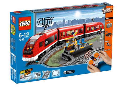 Lego city passagierzug - lego, (7938)