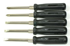 5 x FELO ® Umsteck Schraubendreher Kreuz + Schlitz Bordwerkzeug Neuware