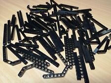 LEGO TECHNIC 100 Stück Liftarme schwarz / Lochstangen Technik Konvolut