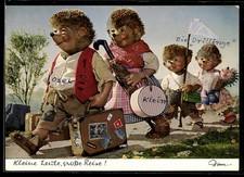 Igel Mecki und seine Familie