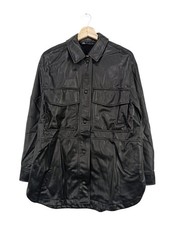 ZARA Kunstlederjacke Damen