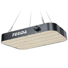 FECiDA 130 Watt LED Pflanzenlampe Dimmbar, 12000 Lumen LED Grow Lampe Vollspe...