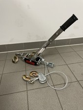 Seilwinde 5000kg Handseilwinde 3,2m Bootswinde Anhänger Handseilzug Ratsche TOP!