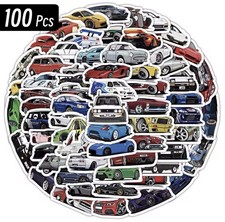 100x Auto Sticker Pack – JDM