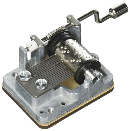 1224 spieluhr metall siler - metall,,