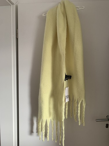 Zara damen xxl schal gelb - ,