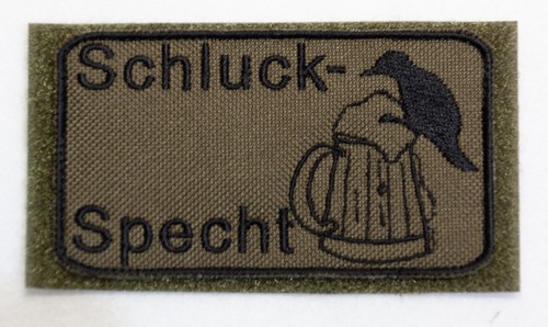 Patch schluckspecht - patch:, "schluckspecht"