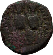 Byzanz Follis Nikomedia Bronze