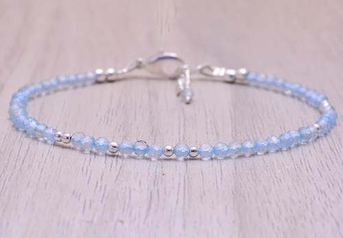 Echter aquamarin märz - aquamarin, mm