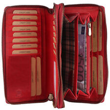 Damen Geldbörse Echt Leder