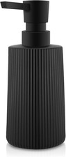 Seifenspender Glas Schwarz