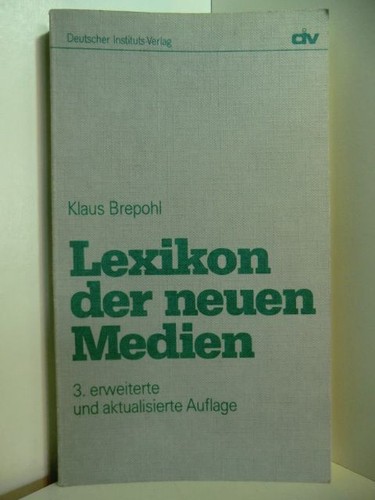 Lexikon der neuen medien - lexikon,