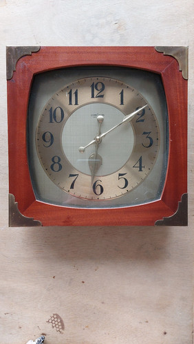 Wanduhr holzrahmen - wanduhr,