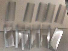 10 Preisschild Halter aus Kunststoff - 210 x 75 mm - zum einhängen