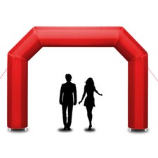 Start-/ Zielbogen Torbogen Werbetor Promo aufblasbar optional anklettbare Banner