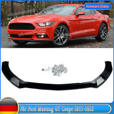 Spoiler Lippe Frontspoiler Performance für Ford Mustang GT 15-23 Schwarz Glänz