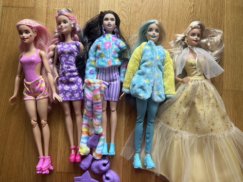 Barbie puppen set stück - set, 5