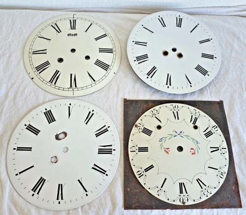 Antike emaille - 4x,