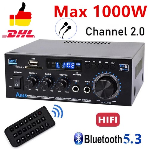 1000w verstärker stereo - 1000w,