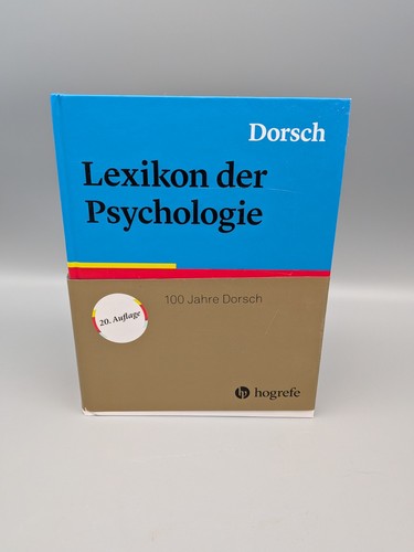 Dorsch lexikon der - dorsch-lexikon, psychologie