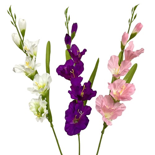 Künstliche gladiole 60cm - künstliche,