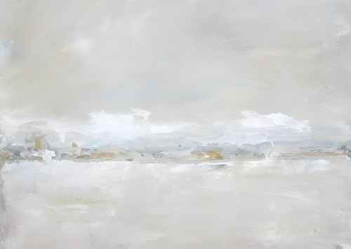 Serene landschaft wandkunst - landschaft,