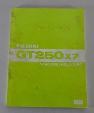 Werkstatthandbuch Suzuki GT