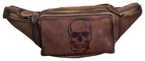 Echt leder gürteltasche - echt,