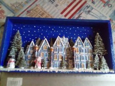 Dekoschild Wandbild 3D Handarbeit Unikat Relief Beleuchtbar