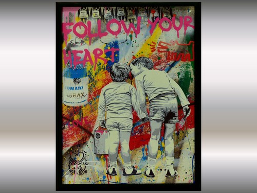 Leinwandbild banksy style - leinwandbild,