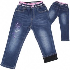 Mädchen Thermojeans