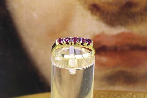 Rubinring goldring aus - goldring,