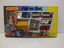 LESNEY MATCHBOX SUPERFAST G-6 FARM GESCHENKSET TOP VERPACKT (L514)