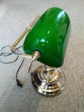 Banker Lampe Schreibtischlampe