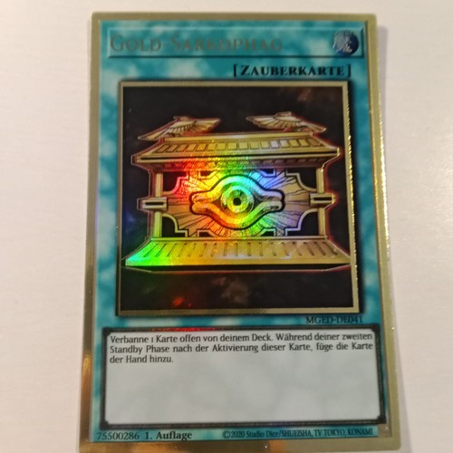 Gold sarkophag - gold,