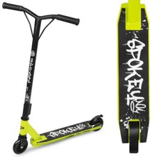 SPOKEY Stuntscooter Cityroller Tretroller Revert basic yellow/neon 100er - NEU !