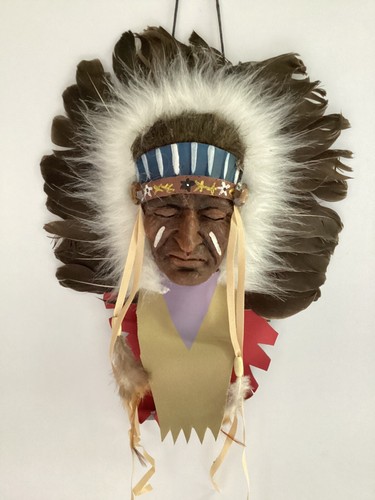Indianer maske häuptlingmaske - indianer,
