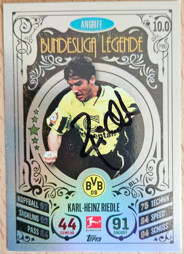 Match attax karl heinz riedle - match,