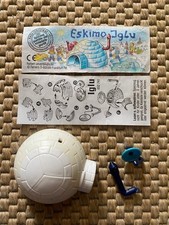 Ü-Ei Bei den Eskimos Serienzubehör Iglu d.-blau 652741 mit BZ Saison 1994/95