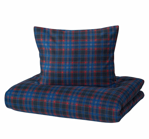 Ikea bettwäsche set kariert - ikea,