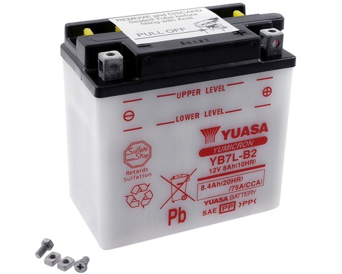Batterie yuasa yb7l 8ah - batterie,