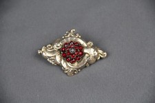 Große Brosche Schmuck Agraffe