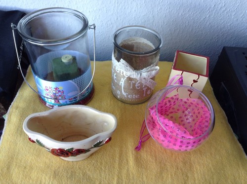 Gefäße glas keramik zum - ,