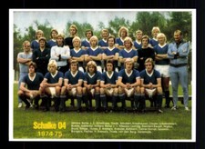FC Schalke 04 Mannschaftskarte