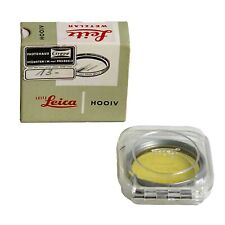 Leica Gelbfilter zum Aufschrauben 36mm,  Filtergewindedurchmesser von 36 mm