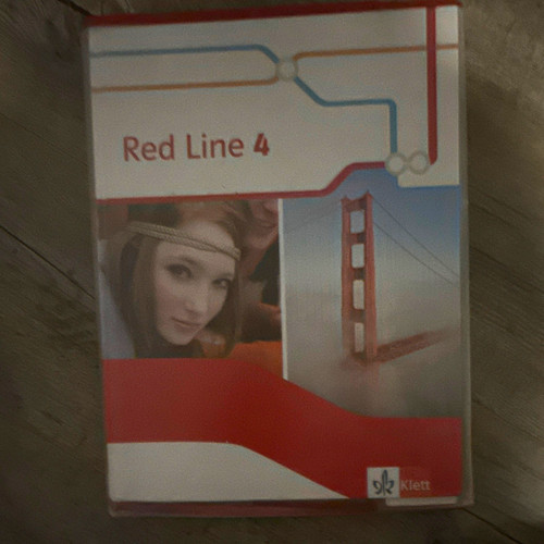 Klett red line englisch - red,