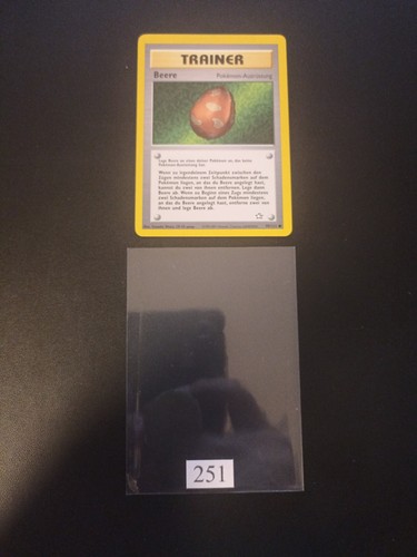 Pokemon karte 251 beere - karte, #251