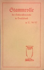 Stammrolle der Schlaraffenreyche in Deutschland. Anno Uhui 96/97