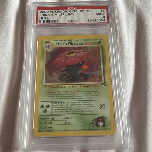 Pokémon tcg erika vileplume - pokémon,