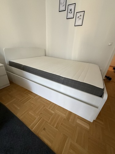Ikea bett 140x200 - , weiß